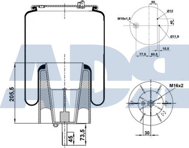 ADR 51238290 - Metallipalje, ilmajousitus inparts.fi