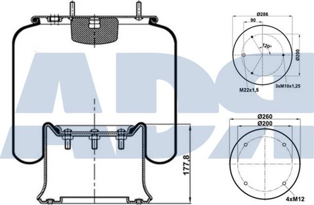 ADR 51700003 - Metallipalje, ilmajousitus inparts.fi