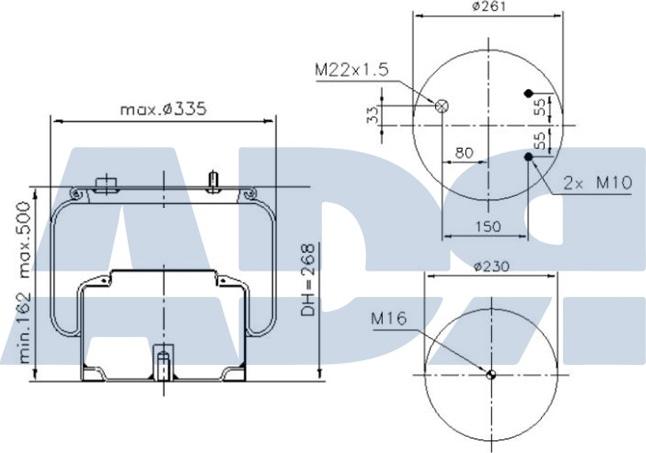 ADR 51725010 - Metallipalje, ilmajousitus inparts.fi