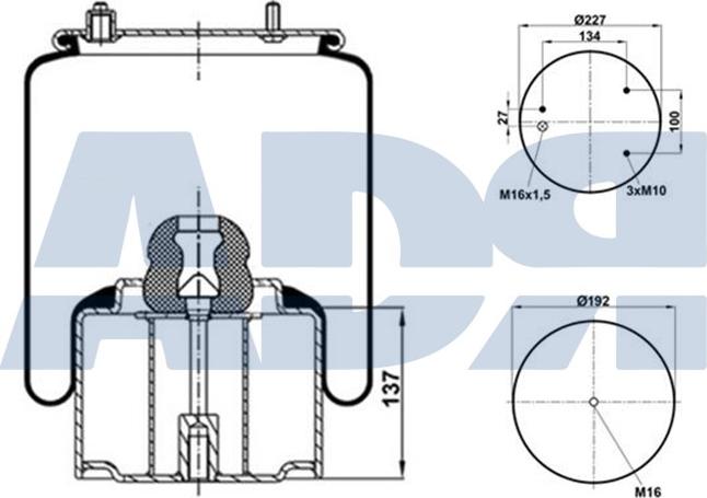 ADR 51776005 - Metallipalje, ilmajousitus inparts.fi