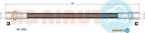 Adriauto 46.1259 - Jarruletku inparts.fi