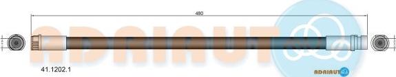 Adriauto 41.1202.1 - Jarruletku inparts.fi