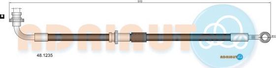 Adriauto 48.1235 - Jarruletku inparts.fi