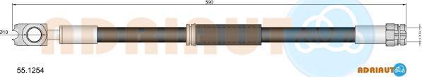 Adriauto 55.1254 - Jarruletku inparts.fi