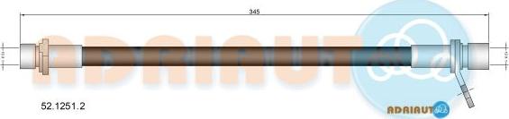 Adriauto 52.1251.2 - Jarruletku inparts.fi