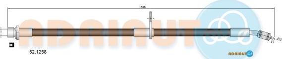 Adriauto 52.1258 - Jarruletku inparts.fi