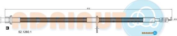 Adriauto 52.1260.1 - Jarruletku inparts.fi