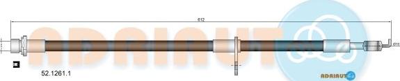 Adriauto 52.1261.1 - Jarruletku inparts.fi