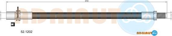 Adriauto 52.1202 - Jarruletku inparts.fi