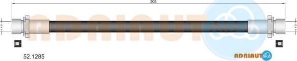 Adriauto 52.1285 - Jarruletku inparts.fi
