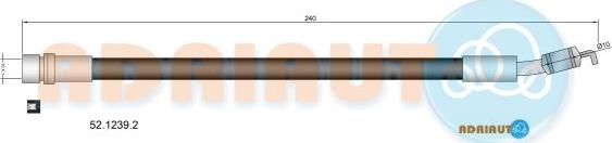 Adriauto 52.1239.2 - Jarruletku inparts.fi