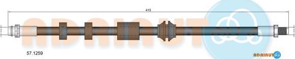 Adriauto 57.1259 - Jarruletku inparts.fi