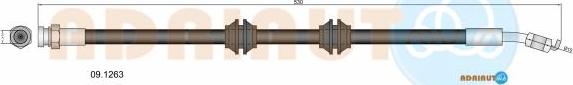 Adriauto 09.1263 - Jarruletku inparts.fi