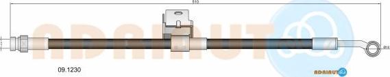 Adriauto 09.1230 - Jarruletku inparts.fi