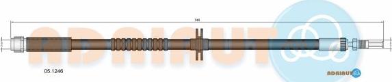 Adriauto 05.1246 - Jarruletku inparts.fi