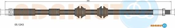 Adriauto 05.1243 - Jarruletku inparts.fi