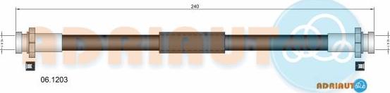 Adriauto 06.1203 - Jarruletku inparts.fi