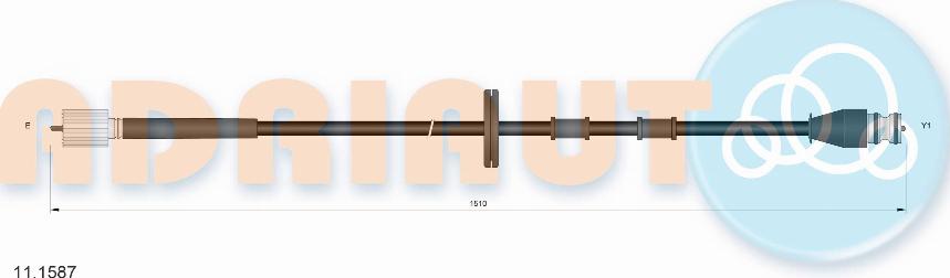Adriauto 11.1587 - Nopeusmittarin vaijeri inparts.fi