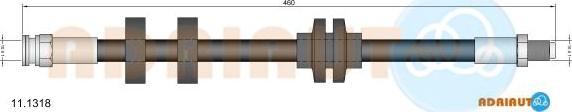Adriauto 11.1318 - Jarruletku inparts.fi