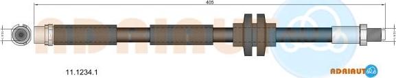 Adriauto 11.1234.1 - Jarruletku inparts.fi