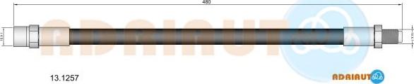 Adriauto 13.1257 - Jarruletku inparts.fi