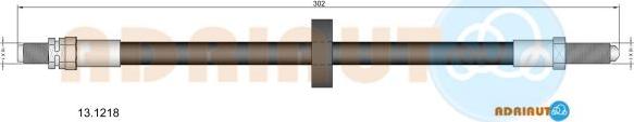 Adriauto 13.1218 - Jarruletku inparts.fi