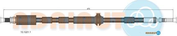 Adriauto 13.1221.1 - Jarruletku inparts.fi