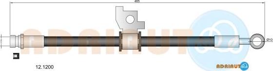 Adriauto 12.1200 - Jarruletku inparts.fi