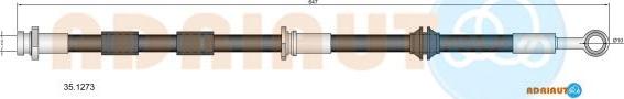 Adriauto 35.1273 - Jarruletku inparts.fi
