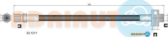 Adriauto 33.1211 - Jarruletku inparts.fi