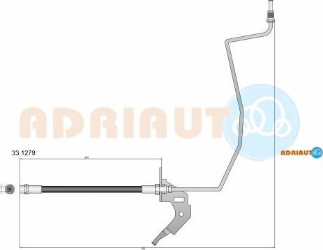 Adriauto 33.1279 - Jarruletku inparts.fi