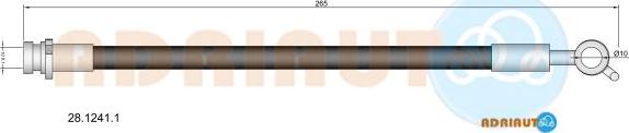 Adriauto 28.1241.1 - Jarruletku inparts.fi