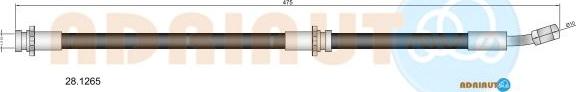 Adriauto 28.1265 - Jarruletku inparts.fi