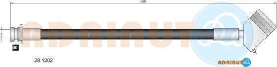 Adriauto 28.1202 - Jarruletku inparts.fi