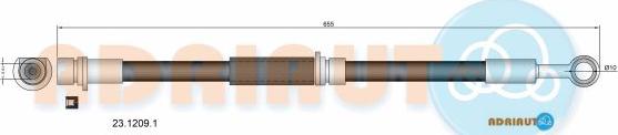 Adriauto 23.1209.1 - Jarruletku inparts.fi