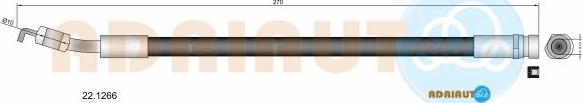 Adriauto 22.1266 - Jarruletku inparts.fi