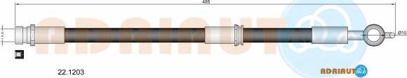 Adriauto 22.1203 - Jarruletku inparts.fi