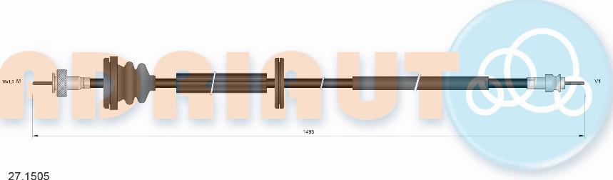 Adriauto 27.1505 - Nopeusmittarin vaijeri inparts.fi