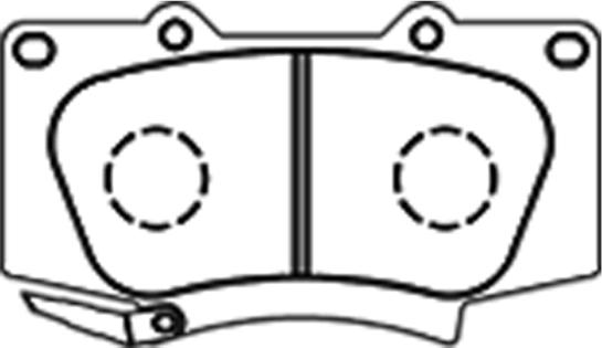 Ferodo HQF2227AC - Jarrupala, levyjarru inparts.fi