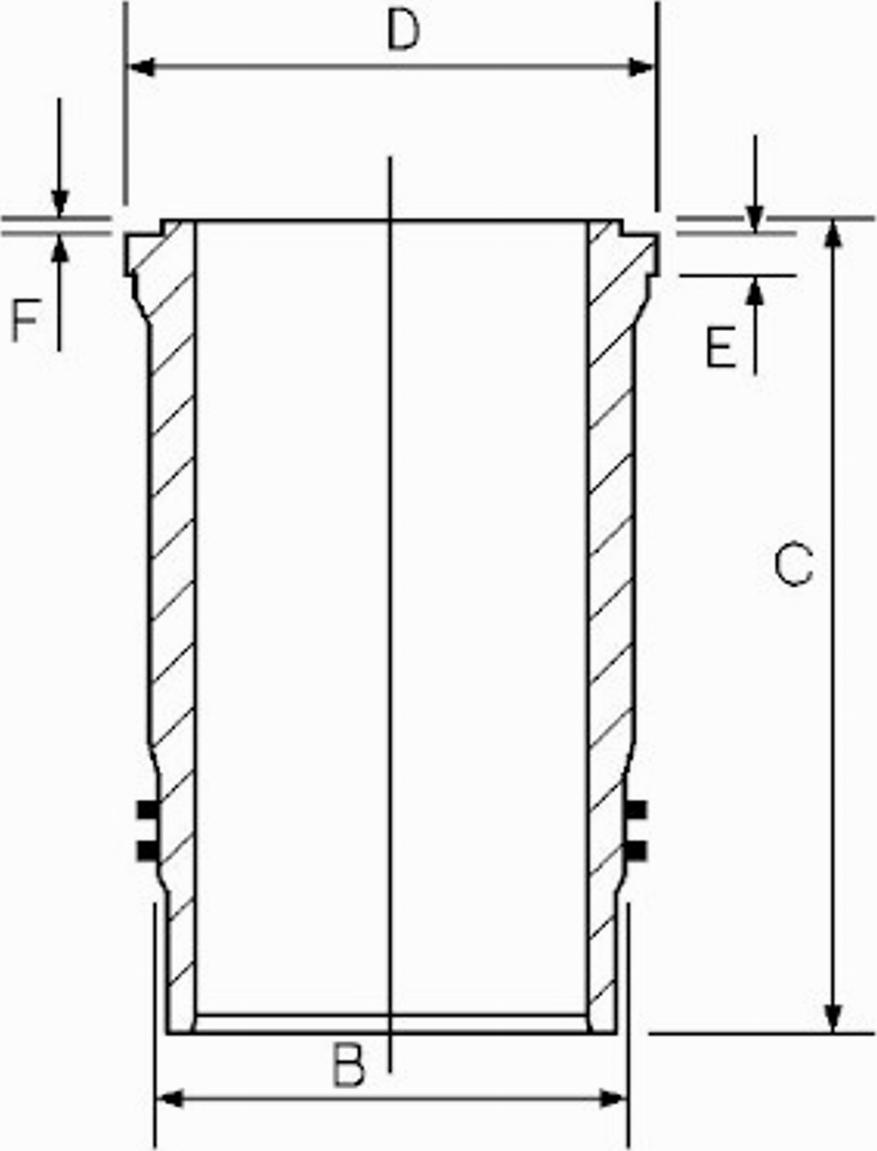 AE SJ351340 - Sylinteriputki inparts.fi