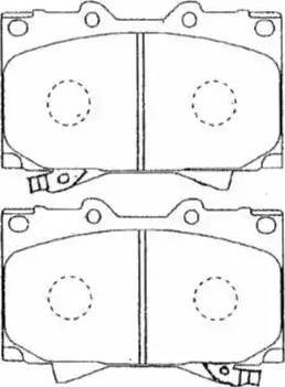 Aisin A1N144 - Jarrupala, levyjarru inparts.fi