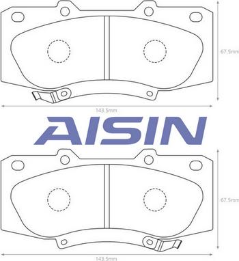 AISIN A1N217 - Jarrupala, levyjarru inparts.fi