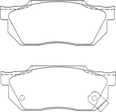 BOSCH 986505974 - Jarrupala, levyjarru inparts.fi