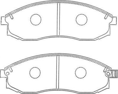 Aisin ASN-263 - Jarrupala, levyjarru inparts.fi