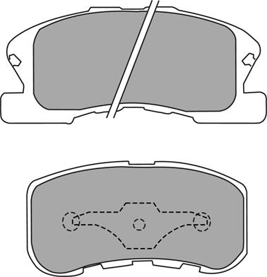 Aisin ASN-2094 - Jarrupala, levyjarru inparts.fi