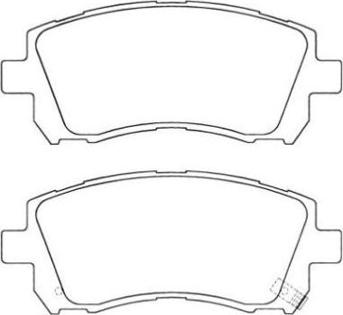 Aisin ASN-2040 - Jarrupala, levyjarru inparts.fi