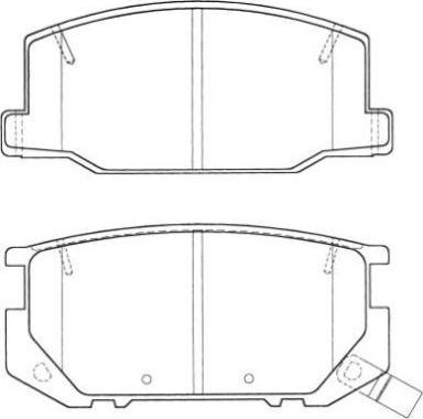 Aisin ASN-2042 - Jarrupala, levyjarru inparts.fi