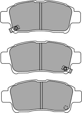 AISIN ASN-2051 - Jarrupala, levyjarru inparts.fi