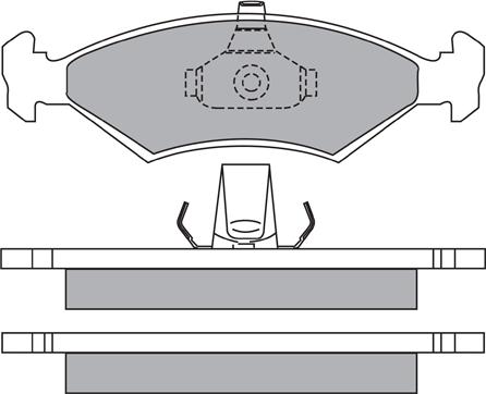 Aisin ASN-2069 - Jarrupala, levyjarru inparts.fi