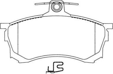 Aisin ASN-2030 - Jarrupala, levyjarru inparts.fi